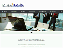 Tablet Screenshot of metalogic.fr