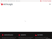 Tablet Screenshot of metalogic.be