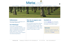 Tablet Screenshot of metalogic.dk